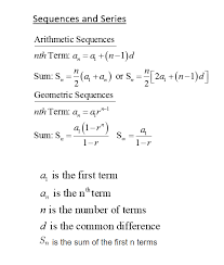 Arithmetic And Geometric Series