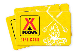 koa cing gift cards koa cgrounds