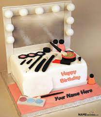 fashion birthday cake with name for s