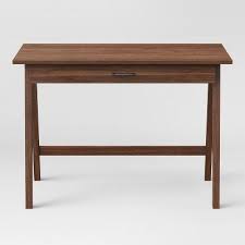 The smaller size of this. Paulo Wood Writing Desk With Drawer Walnut Project 62 Writing Desk With Drawers Desk With Drawers Wood Writing Desk