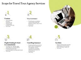 scope for travel tour agency services