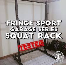 fringe sport garage series squat rack