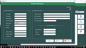student record management system with