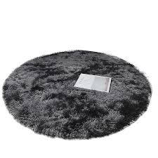 tflycq round rug gy modern for