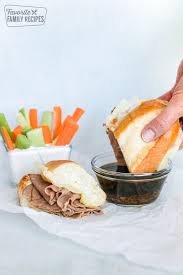 french dip sandwiches with au jus