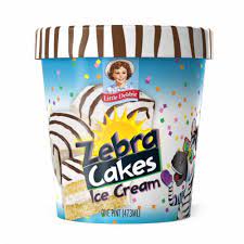 Little Debbie Zebra Cakes Ice Cream gambar png