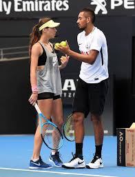 As of 2021, nick kyrgios's is not dating anyone. Nick Kyrgios Trains With His Stunning Girlfriend Ajla Tomljanovic As He Shows His Colours In Tottenham Shirt