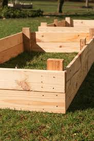 raised garden bed from pallets jean