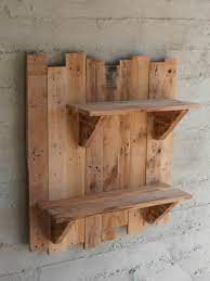 Pallet Wall Shelves • 1001 Pallets | Wood pallet projects, Wood pallets,  Pallet home decor