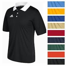 Adidas Mens Game Built Climalite Polo Athletic Coaching