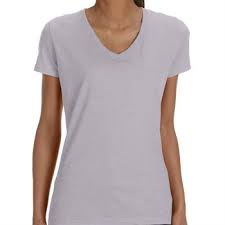 Fruit Of The Loom Ladies 5 Oz 100 Heavy Cotton Hd V Neck T Shirt Personalization Available