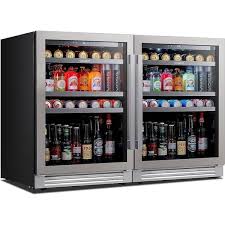 Dual Zone 440 Cans Beverage Cooler