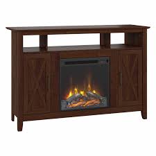 Electric Fireplace Insert In Brown By Bush