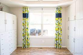 curtains with a middle panel