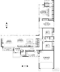 L Shaped House Plans With 3 Car Garage