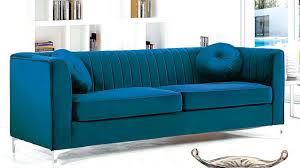between leather and fabric sofa the
