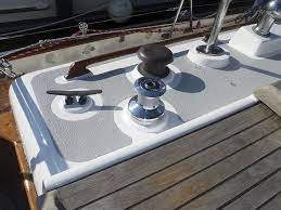 refinishing your boat s non skid deck