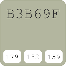 Federal Standard 34424 B3b69f Hex Color Code Schemes Paints