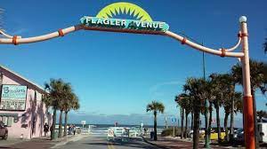 flagler ave entrance to drive on beach