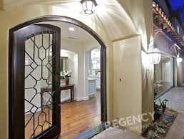 Wrought Iron Steel Entry Doors And