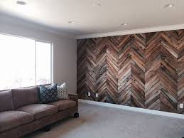 Reclaimed Wood Wall Wood Accent Wall