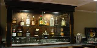 Locking Liquor Cabinet
