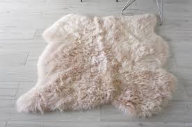 genuine australian double sheepskin rug