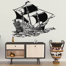 Metal Wall Decor Metal Pirate Ship