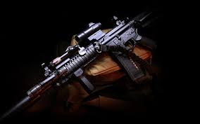 HD wallpaper: M4 Carbine Assault Rifle, military | Wallpaper Flare