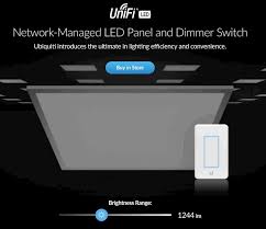 Introducing Unifi Led Ac Powered Panel And Dimmer Switch
