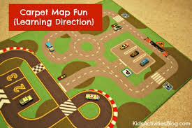 learning direction carpet map fun