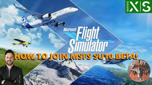 microsoft flight simulator su10 beta