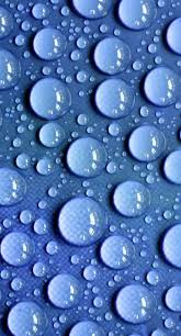 natural water drops blue wallpaper sc