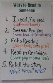 Ways To Read To Someone Daily 5 Read To Someone Read