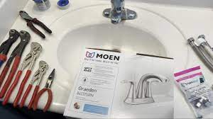 How to Install Moen Bathroom Faucet - YouTube