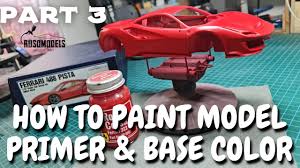 to paint moel kit car primer