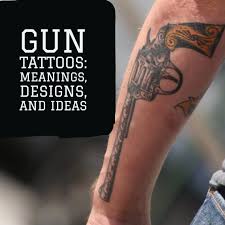 Finding the right gun holster for your needs can be challenging. Gun Tattoos Meanings Designs And Ideas Tatring