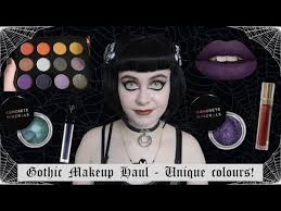 gothic makeup haul goth alternative