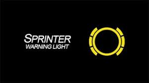 sprinter van break warning light break