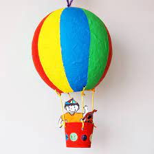 hot air balloon kids crafts fun