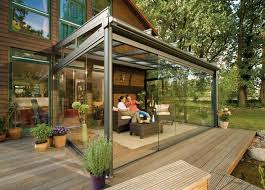 20 Beautiful Glass Enclosed Patio Ideas