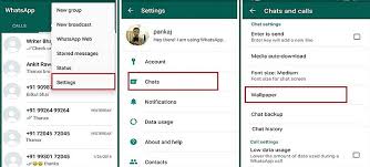 how to change wallpaper on whatsapp