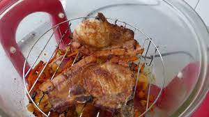 grill pork chops in the halogen oven