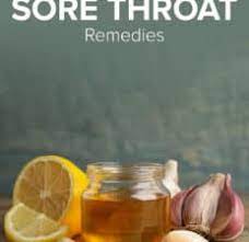 12 natural sore throat remes for