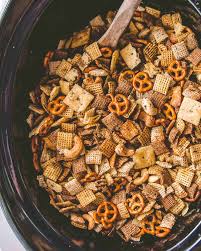 slow cooker ranch party mix