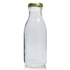 300ml Clear Glass Juice Bottle Glass