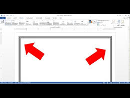 black page border in ms word you