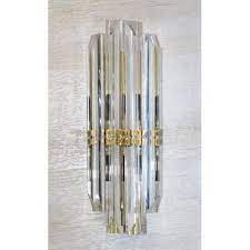 Wall Sconce Fluted Murano Glass With