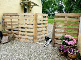 fresh pallet fence concepts for diy