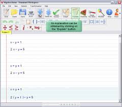 Algebrator Solving Systems Of Equations